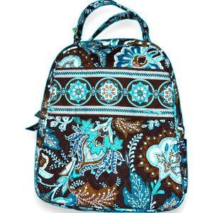 NWT VERA BRADLEY Lunch Tote LET'S DO LUNCH Java Blue - OS